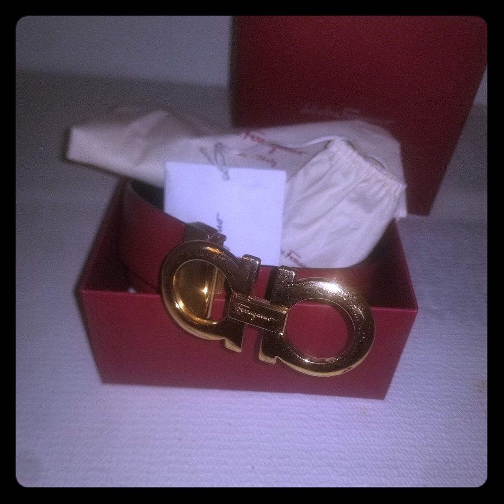 Women's Ferragamo Reversible Belt